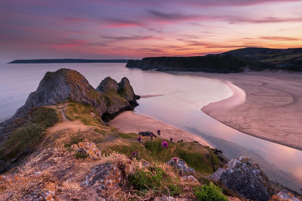 Three Cliffs Bay Gower Photography Workshop